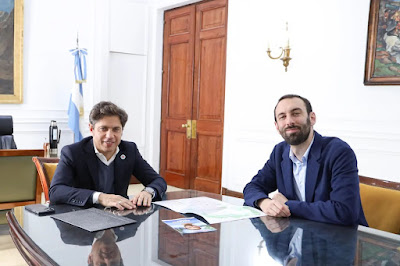 Damian Selci y Axel Kicillof se reúnen para discutir el futuro prometedor de Hurlingham